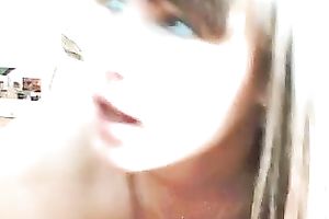 Pallid dilettante bitchie GF of my buddy gets her moist slit nailed missionary