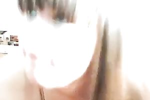 Pallid dilettante bitchie GF of my buddy gets her moist slit nailed missionary