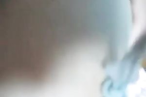 Kinky amateur Malay hottie shakes her ass and masturbates muff on webcam