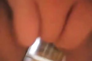 Kinky amateur Malay hottie shakes her ass and masturbates muff on webcam