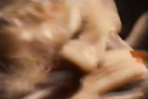 Sizzling golden-haired chick sucks hard wang and then humps on top vigorously