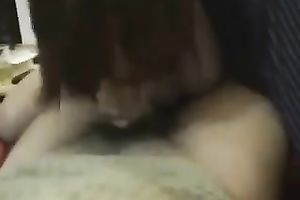 Gorgeous and breasty redhead girlfriend giving astonishing head