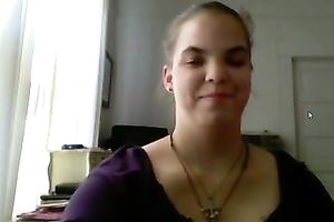 Plump wicked pale wench in nature's garb me her really giant boobies