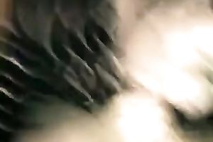 Saucy golden-haired gal engulfing giant dong deepthroat