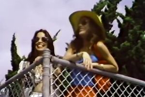Vintage erotic scenes compilation with 3 whores