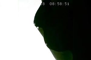 Some hot housewife in a glamorous costume got spied rightunder her suit