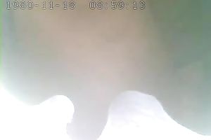 Some hot housewife in a glamorous costume got spied rightunder her suit