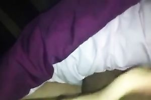 Japanese floozy takes my dark curved cock in her face hole and jerks it off