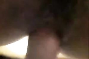 I fuck her bushy cum-hole and stimulate her clitoris to make her cum