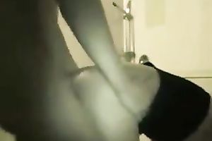 Svelte quite nice and playful GF of my buddy is known as washroom sex fan