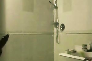 Svelte quite nice and playful GF of my buddy is known as washroom sex fan