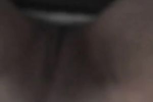 My hawt Arab milf slutwife flashing her hairless snapper on self made clip