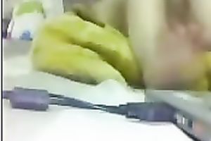 My horny girlfriend likes to finger fuck her unshaved fur pie like avid