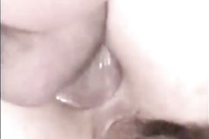 Juicy golden-haired teen is horny about getting sandwiched by two men