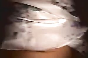 My super lustful spouse copulates my thick slit in missionary position