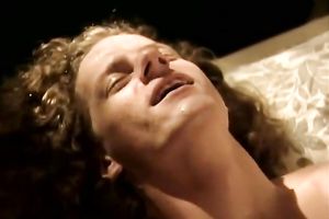 Slutty oriental brunette hair receives her pierced vagina fingerfucked