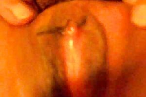 Nasty aged hotwife shows off her moist strong cunt during the time that film her closeup