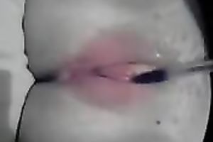 My Russian chick filmed betwixt her legs and looking admirable