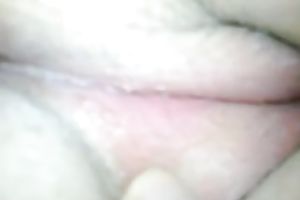 I pound my excited wifey's soaking rock hard muff properly at night