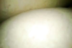 I pound my excited wifey's soaking rock hard muff properly at night