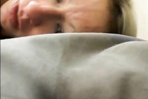 Cute nasty blondie gives carnal head on POV tape