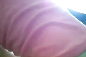Dyed haired enchanting sweetheart in pink reservoir top sucked my buddy's lollicock