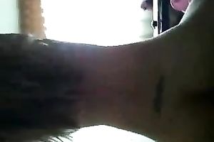 Dyed haired enchanting sweetheart in pink reservoir top sucked my buddy's lollicock