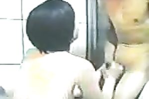 Just a miniature shy Asian slender tootsie blowing my jock in the hotel room