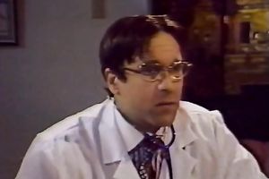 Happy dude jizzes on her boobs and then licks her cum-hole