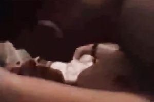 Busty and sexy non-professional Arab legal age teenager babe filmed during irrumation
