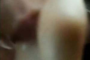 Horny Korean girlfriend fingering her soaking muff in arousing solo movie scene