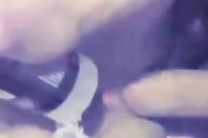 My ex girlfriend getting her butthole rammed hard missionary style