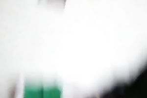 Wondrous black haired slutty wife gives a terrific oral job to me