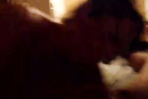 Mature lustful slutwife blowing my ramrod on the POV home movie scene