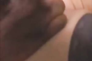 Three of us drilled one white lewd floozy in her all possible holes in hotel room