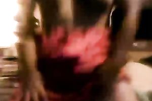 Ugly as fuck but damn lustful older doxy masturbating with me on cam