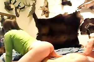 Passionate girlfriend engulfing my wang and then riding like a cowgirl