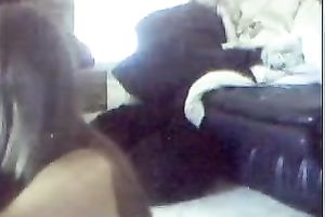 I expose my tight wazoo and rub my bald bawdy cleft with fingers