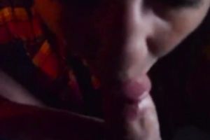 Naughty white non-professional cheating wife sucks penis exquisitely on POV