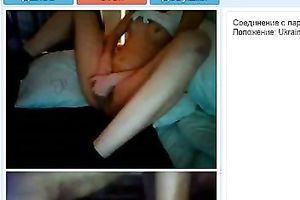 My boyfriend fucks my taut muff indeed hard on web camera