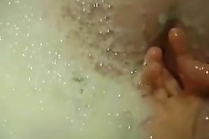 Hot and cute legal age teenager wench in the bathroom desires to engulf 2 rods