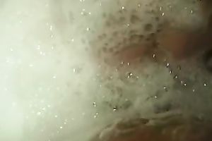 Hot and cute legal age teenager wench in the bathroom desires to engulf 2 rods