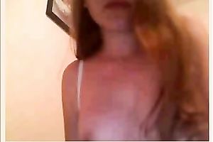 Cute livecam svelte brunette hair girlie played with tits and her own cunt