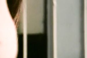 Fire hot redhead babe and blond moist girl undress in the office