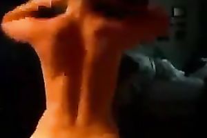 Naked sporty a-hole of my hawt white girlfriend on self made movie scene