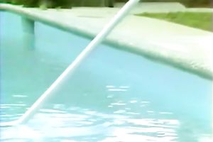 Horny honey got that big cock of her boyfriend permeating her muff