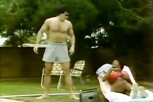 Horny honey got that big cock of her boyfriend permeating her muff