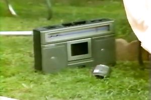 Horny honey got that big cock of her boyfriend permeating her muff