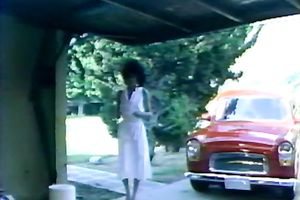 Horny honey got that big cock of her boyfriend permeating her muff