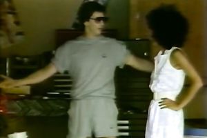 Horny honey got that big cock of her boyfriend permeating her muff